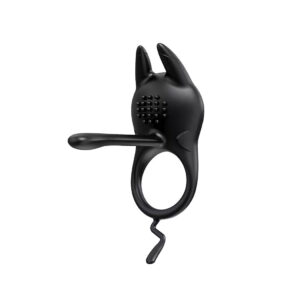 Batman - Anillo vibrador silicona recargable silencioso y resistente al agua