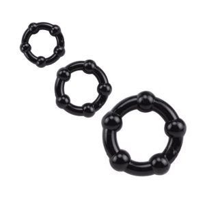 Set de anillos de silicona con relieve retardante y mayor rendimiento