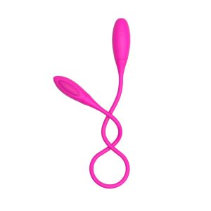 Dualis - Vibrador doble cabeza flexible 10 modos carga rápida 60 cm