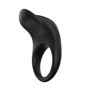 Nexo - Anillo vibrador negro para pareja con estimulación intensa